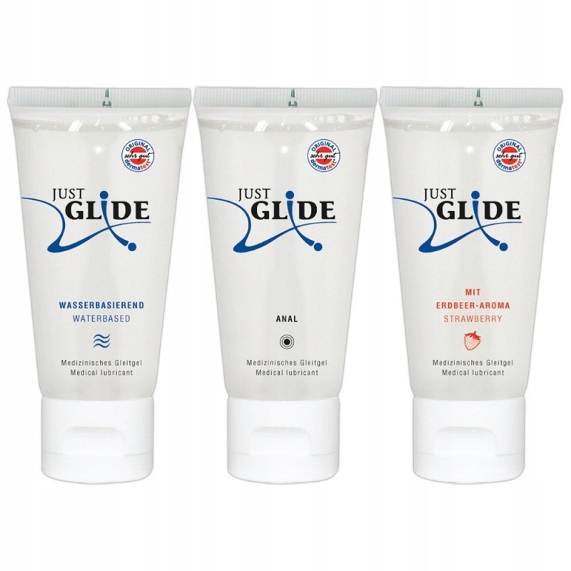 Набір лубрикантів 3х50 мл Just Glide