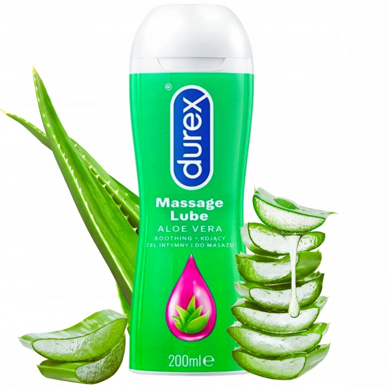 DUREX PLAY 2в1 ALOE VERA Інтимний гель для масажу зволожуючий 200 мл з алое вера