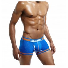 ЧОЛОВІЧІ ДИХАЮЧІ СИНІ БОКСЕРИ JOCKMAIL XXL