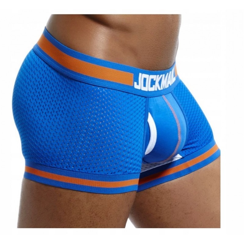 ЧОЛОВІЧІ ДИХАЮЧІ СИНІ БОКСЕРИ JOCKMAIL XXL