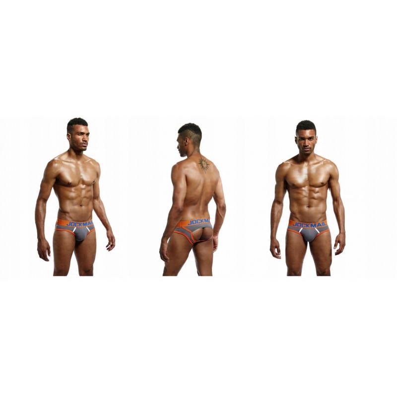 СЕКСУАЛЬНА СІРА ВІДКРИТА SLIPKI JOCKSTRAP JOCKMAIL XXL