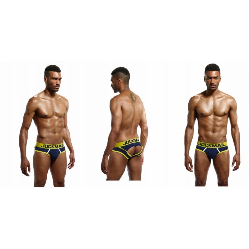 ТЕМНО-СИНІ ВІДКРИТІ СЛИПКИ JOCKSTRAP JOCKMAIL XXL