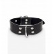 Taboom Нашийник БДСМ чорний Elegant D-Ring Collar Чорний