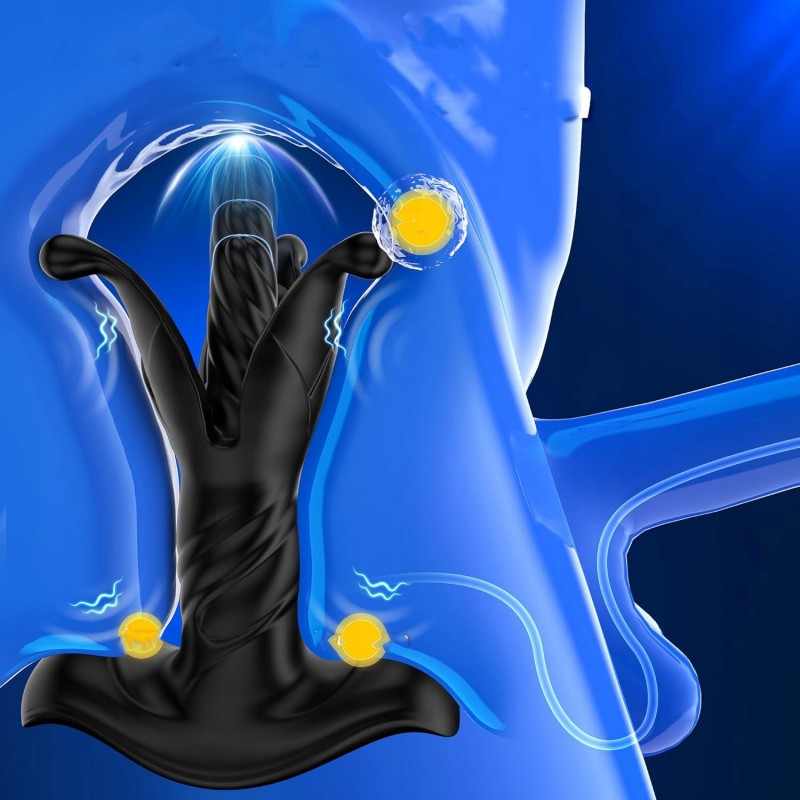 Масажер простати, анальні іграшки, чоловічі секс-іграшки, анальна пробка, вібратор, фалоімітатор
