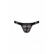 ЧОЛОВІЧІ СЛИПИ Anais Romance Jock Strap Чорні Просвічуючі Поліамід XXL