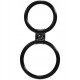 Кільце- Me You Us Dual Ring Член Ринг Чорний