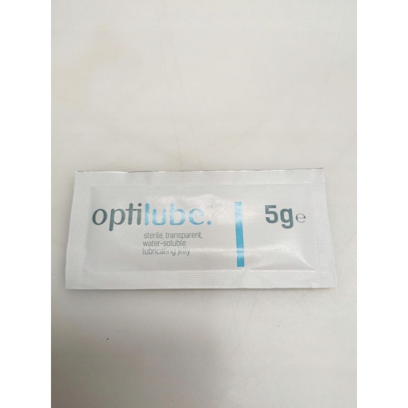 ЗВОЛОЖУЮЧИЙ ГЕЛЬ OPTILUBE 5G - СТЕРИЛЬНИЙ ЛЮБРИКАНТ В ПАКЕТИКАХ 1 шт