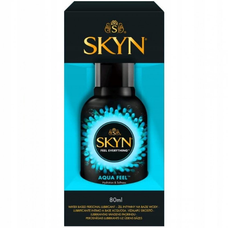 Інтимний гель SKYN AQUA FEEL Алое + Віт. Е 80мл на водній основі зволожуючий