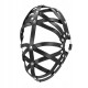 Маска-клітка - чорна