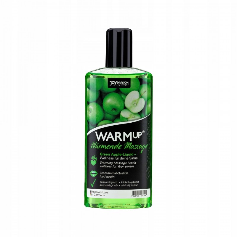 ЗІГРІВАЮЧА МАСАЖНА ОЛІЯ WARM UP GREEN APPLE