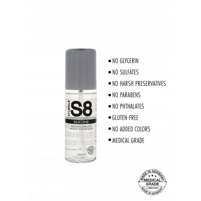 Гель-S8 Premium Silicone Lube 125мл