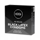 EXS ПРЕЗЕРВАТИВИ чорні Тонкі Зволожені Black Latex 48 шт ВЕГАНСЬКІ