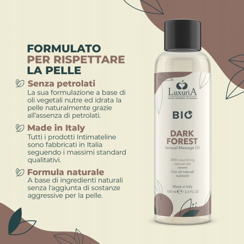 Масажна олія Luxuria Bio Oil Dark Forest 100 Мл IntimateLine