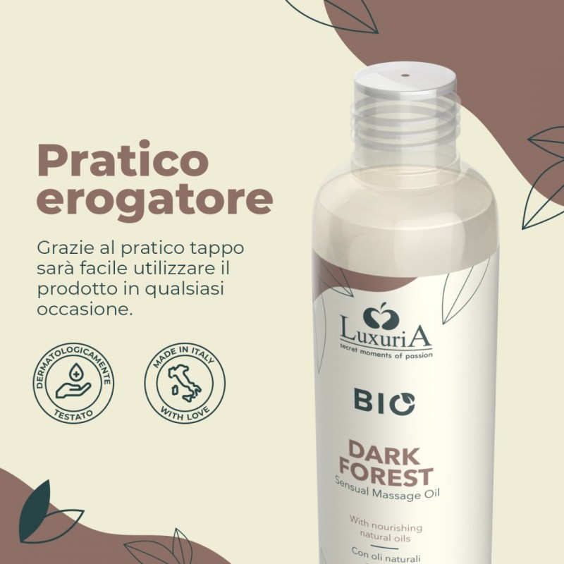 Масажна олія Luxuria Bio Oil Dark Forest 100 Мл IntimateLine