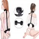 Комплект БДСМ Секс Бондаж Restraints для пар Регульовані Ремінці з Наручниками Kit