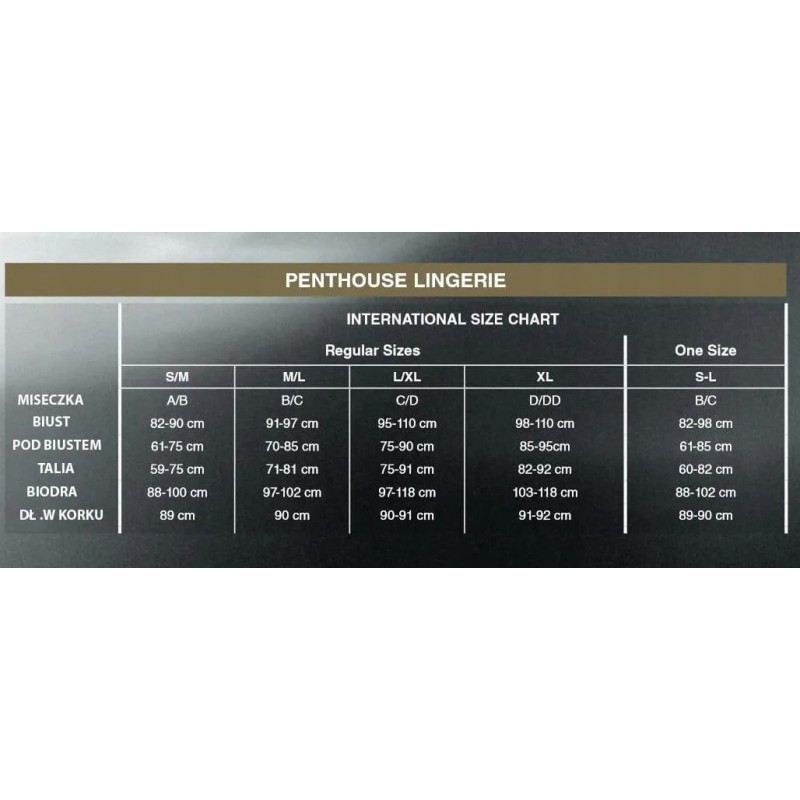 Стрінги Penthouse 3803332 р. М білий