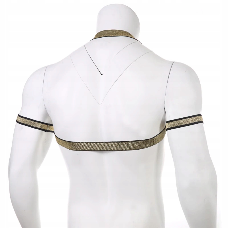 Чоловічий джгут для клітки еластичний HARNESS + 2 плечові пов'язки