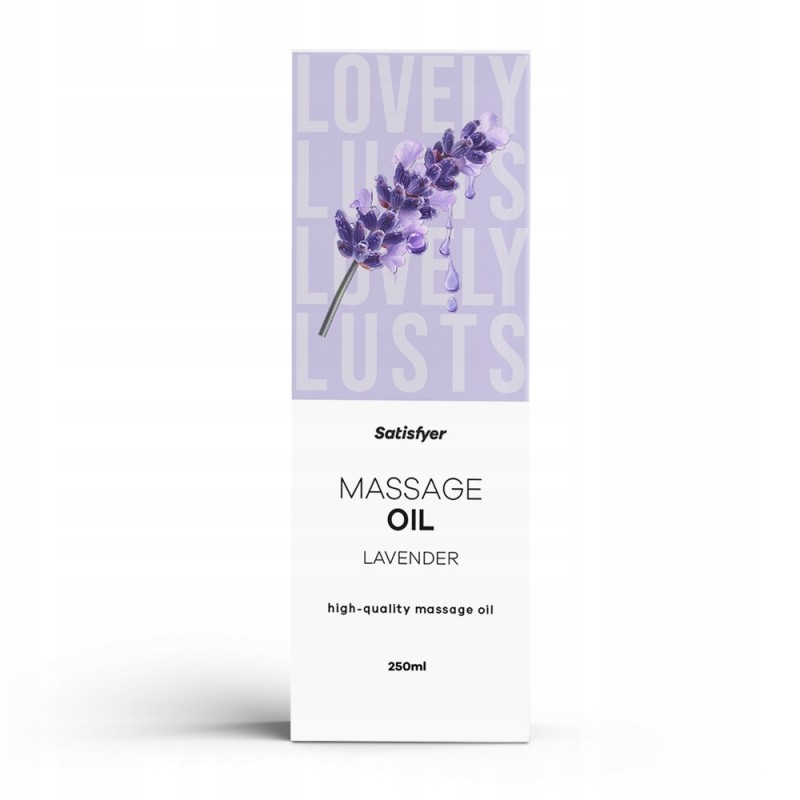 Масажна олія лавандова Satisfyer Massage Oil Lavender 250мл