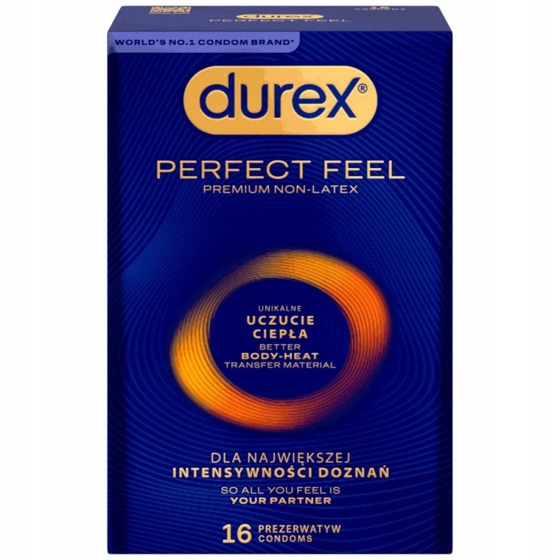 НАБІР Durex Презервативи без латексу PERFECT FEEL 16 шт + ГЕЛЬ GLISS 50мл
