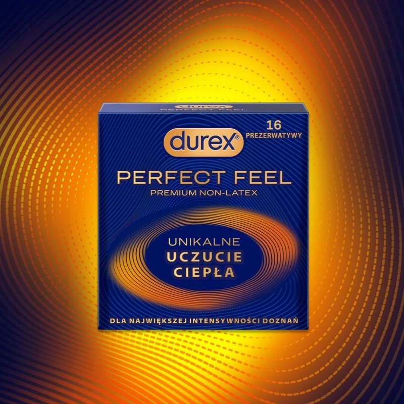 НАБІР Durex Презервативи без латексу PERFECT FEEL 16 шт + ГЕЛЬ GLISS 50мл