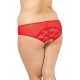 Сліпи SoftLine відкриті 2466 Plus Size р. XL червоні