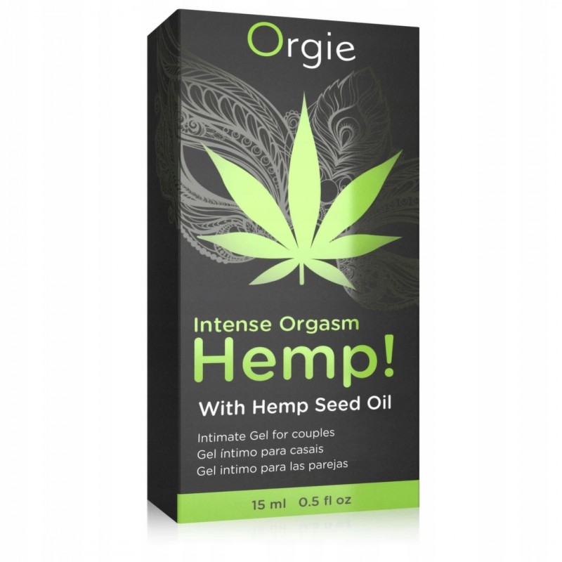 Orgie Hemp! Intense Гель стимулюючий з конопляною олією 15 мл