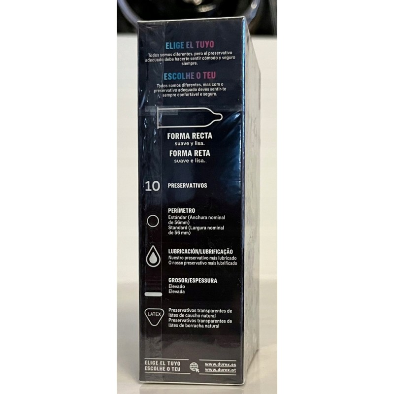 Презервативи Durex Perfect Connection Додатково зволожені Потужні 10 шт
