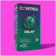 ПРЕЗЕРВАТИВИ CONTROL DELAY для затримки еякуляції 12 шт. ДОВГИЙ СЕКС