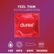 Презервативи DUREX FEEL THIN EXTRA LUBRICATED тонкі зволожені 24 штуки