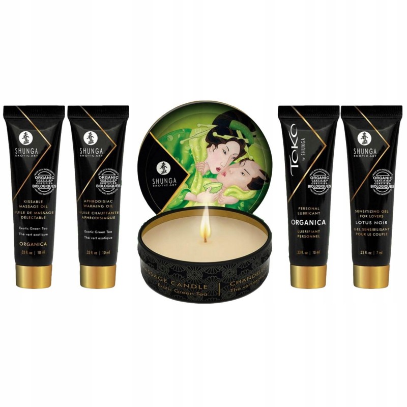 Набір для чуттєвих масажів та любовних ігор - Geisha's Secret Kit