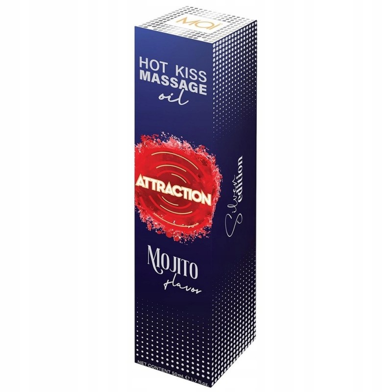 MAI Attraction Масажна олія Hot Kiss Mojito 50мл