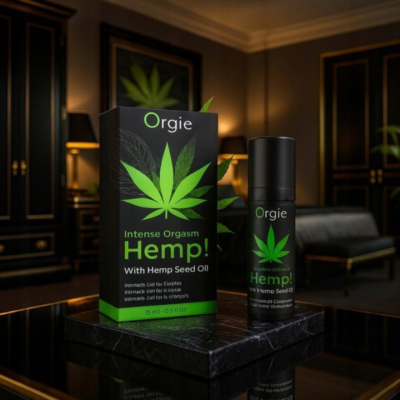 Гель HEMP! – INTENSE ORGASM 15 мл – стимулюючий гель з олією насіння конопель