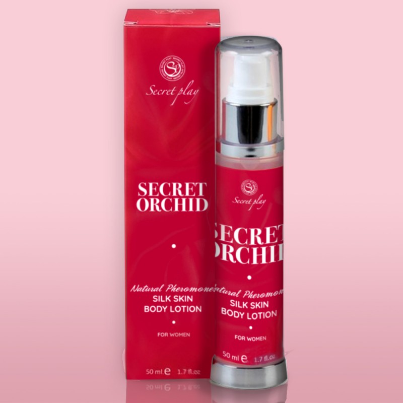 ЛОСЬЙОН ДЛЯ ТІЛА З ПРИРОДНИМИ ФЕРОМОНАМИ SECRET ORCHID 50 МЛ