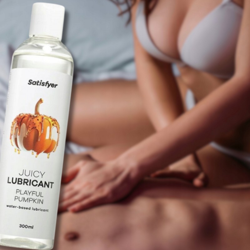 Любрикант зволожуючий ЗБІЛЬШУЮЧИЙ КОВЗАННЯ із запахом PUMPKIN SPICE 300мл