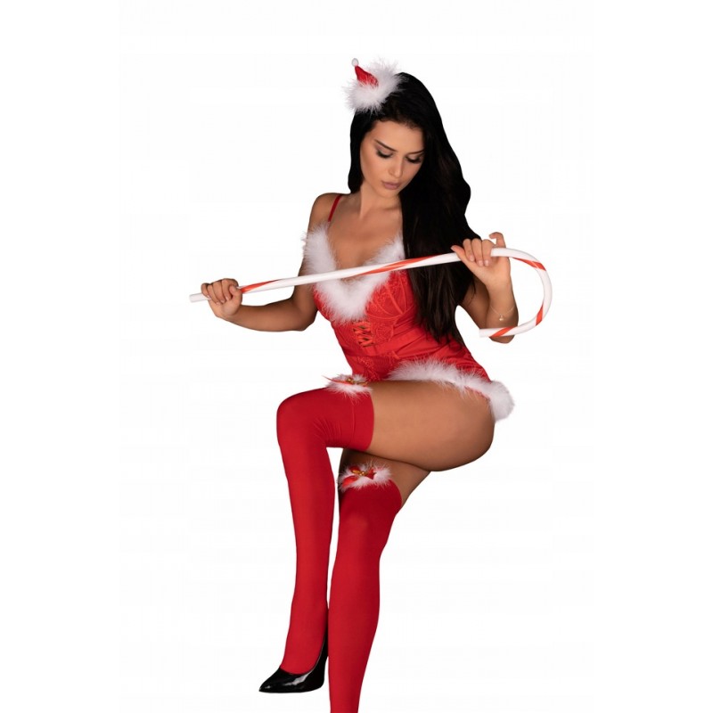 Різдвяні Заколінники LivCo Corsetti Fashion Cilla Подарунок Світло S-L uni