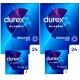 Презервативи DUREX CLASSIC класичні приталені зволожені 54 шт.