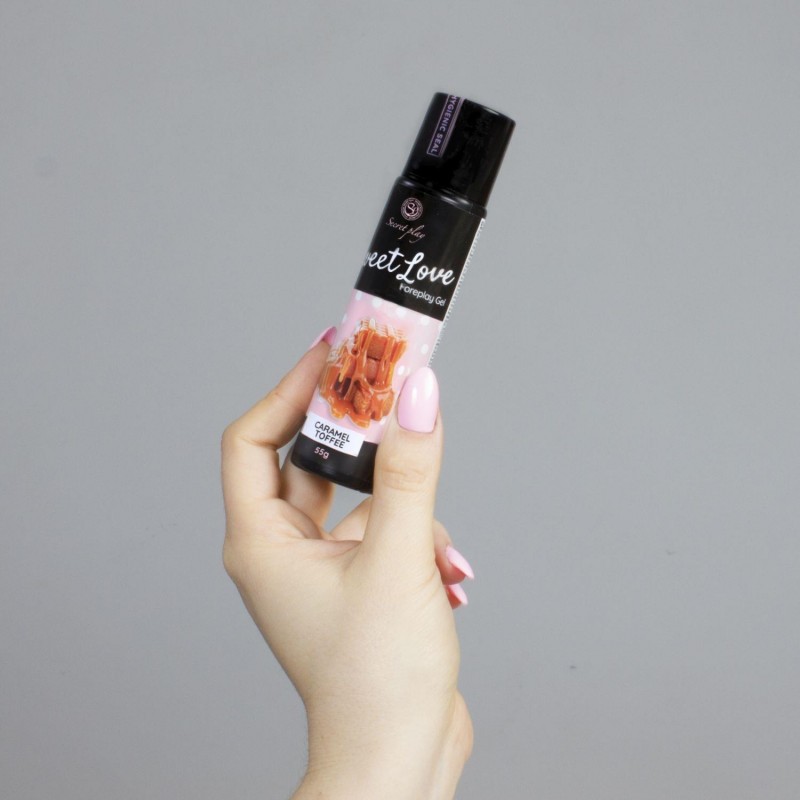 Гель інтимний ароматний смаковий Secret Play Sweet Love karmel+ toffi 60 мл