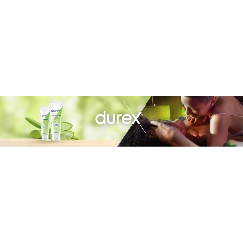 Інтимний гель Durex Naturals Pure 100 мл зволожуючий ніжний для масажу сексу