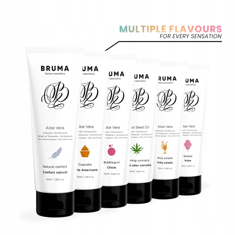 BRUMA Aloe Vera Glide зволожуючий гель 100 мл - природний комфорт