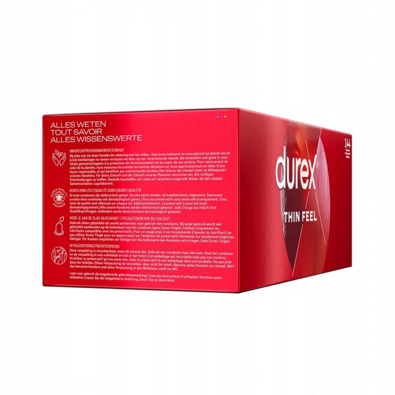 Durex Thin Feel Ultra Thin - презервативи тонкі 144 штуки