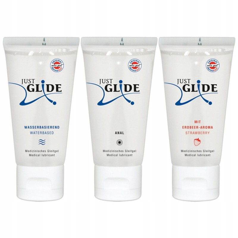 Набір лубрикантів 3х200мл Just Glide