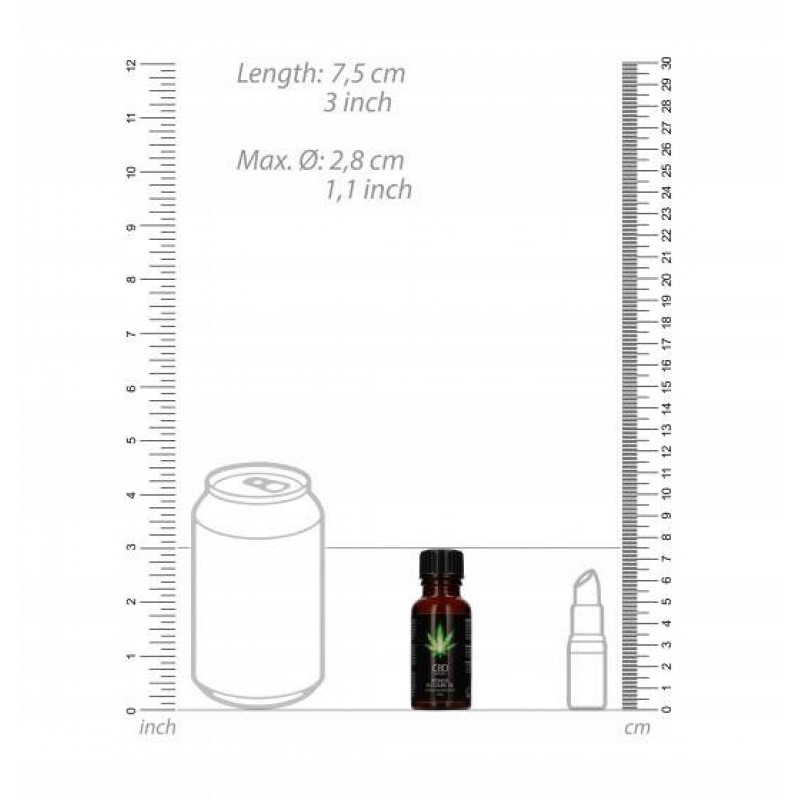 Інтимна Стимулююча олія Shots CBD Intimate Pleasure Oil 20 мл