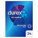 Презервативи класичні DUREX CLASSIC зволожені приталені 2х 24 шт.