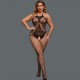 Сексуальна еротична білизна бодістокінг з діркою боді PLUS SIZE XL XXL 3XL