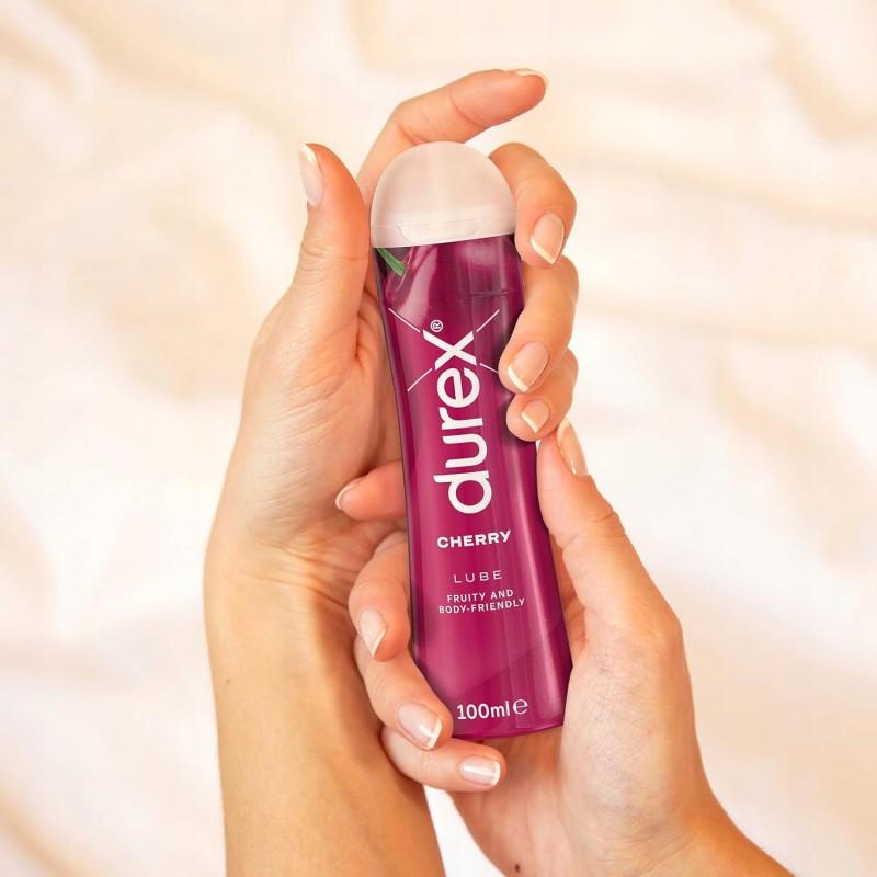 Durex - Гель Любрикант Зволожуючий Божевільна Вишня 100 мл
