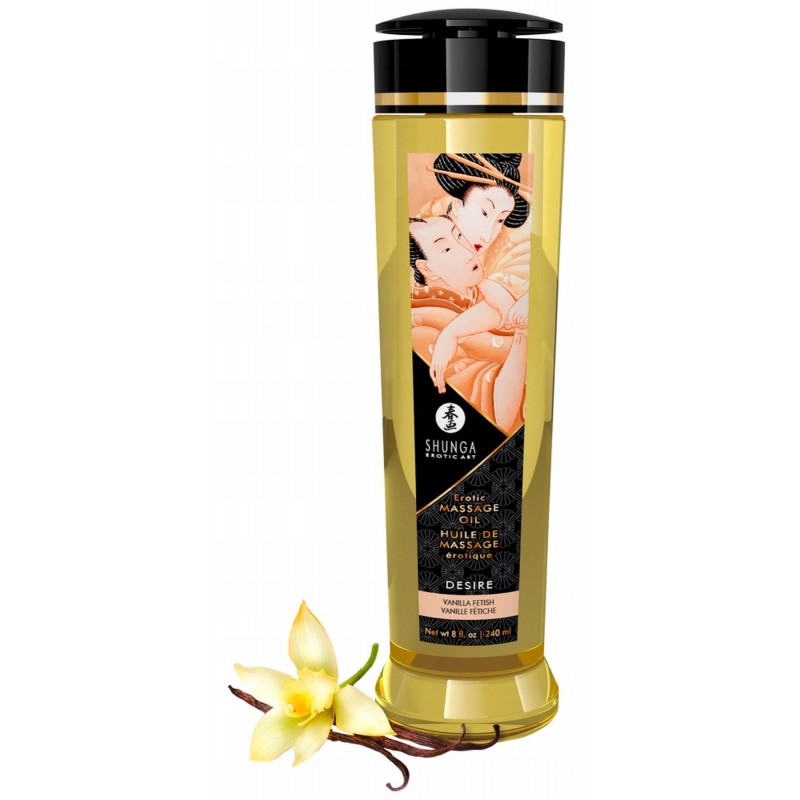 Олія для еротичного масажу Shunga Desire 240мл