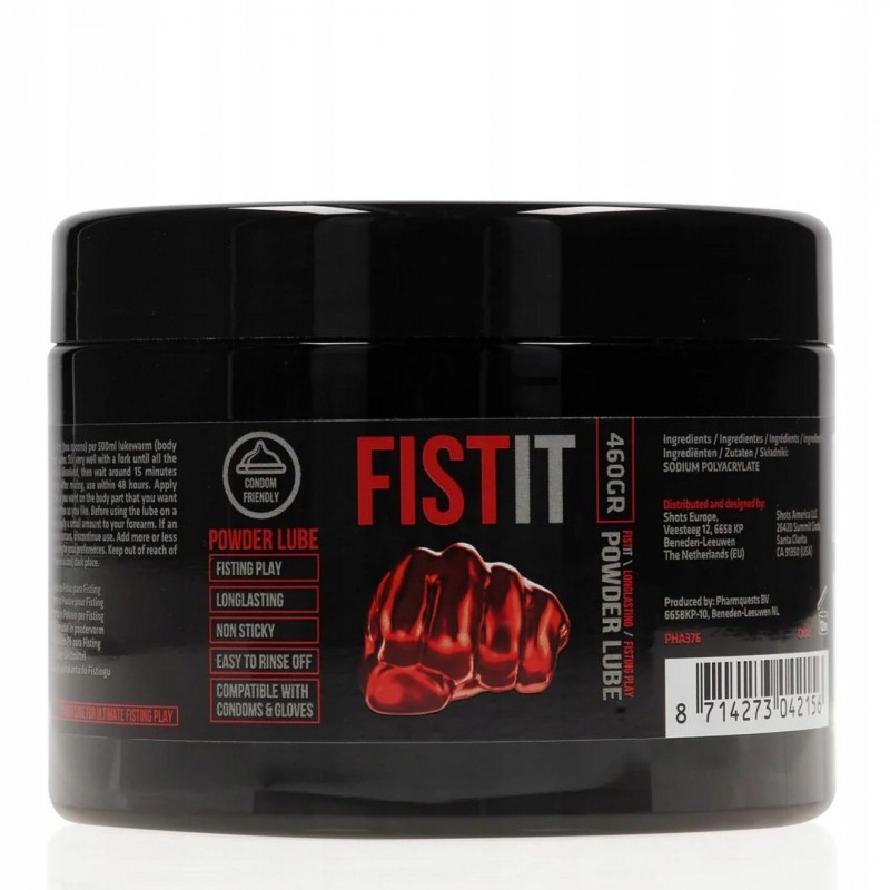Любрикант в пудрі Fist It Powder Lube - 460 гр SHOTS