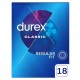 Презервативи класичні DUREX CLASSIC зволожені приталені 18 шт.
