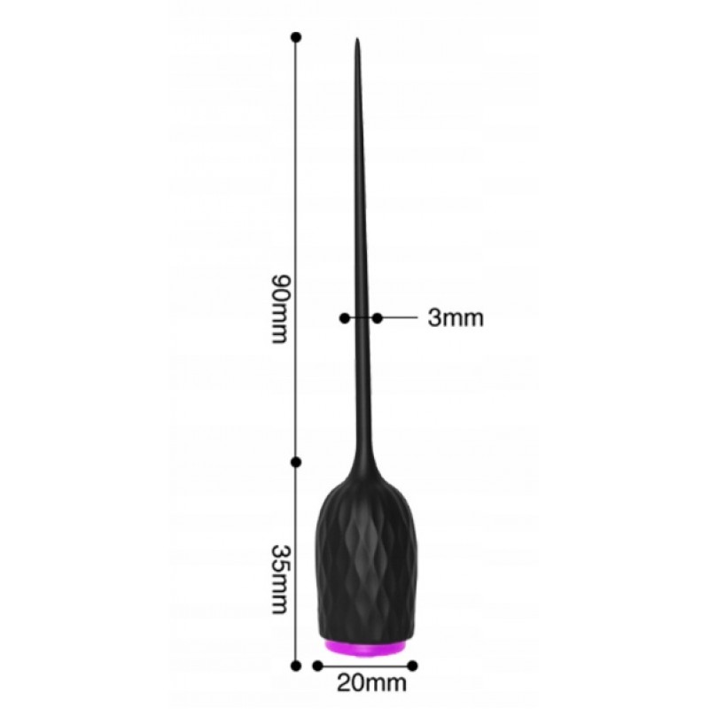 Intimeo Dilator масажер уретри електричний середній 12,5 см