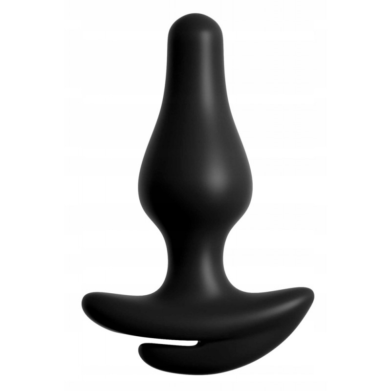 Стрінги HookUp Crotchless Pleasure Pearls р. XL/XXL чорні